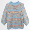 VJLIT1698 Rainbow Stripe Soft Knit Jumper
