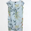 VJLIT1683 Botanical Panel Shift Dress