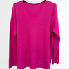 VJLIT1198 Relaxed V-Neck Knit Jumper