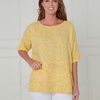 SC15855 Ditsy Floral Relaxed Fit Blouse ^
