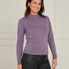 VLK14824 Soft Knit Funnel Neck Jumper